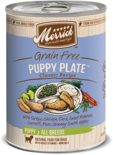 Merrick Classic Puppy Plate 12/12.7oz {L - 1x} 295834 - Dog