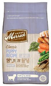 Merrick Classic Puppy Recipe Dry Dog Food-12-lb-{L+1x} 022808353249