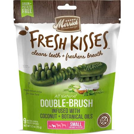 Merrick Fresh Kisses Small Coconut Oil/Botanical 9ct Bag {L + 1x} 295782 - Dog