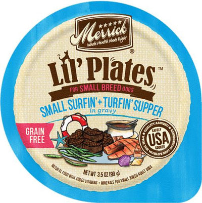 Merrick Lil'Plates Grain Free Surfin & Turfin 24/3.5Z {L-1} 295752 022808260295