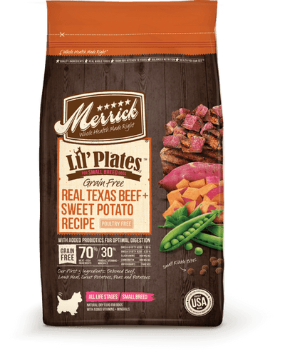 Merrick Lil’ Plates Small Breed Grain Free Real Beef And Sweet Potato Dry Dog Food - 20 - lb - {L - 1x}