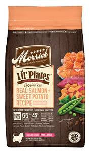 Merrick Lil' Plates Small Breed Grain Free Real Salmon And Sweet Potato Dry Dog Food-12-lb-{L-1x} 022808260059