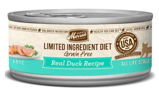 Merrick Limited Ingredient Diet Real Duck Recipe Cat 24/5Z {L-1} 295219 022808390244