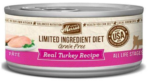Merrick Limited Ingredient Diet Real Turkey Recipe Cat 24/5oz {L - 1} 295218
