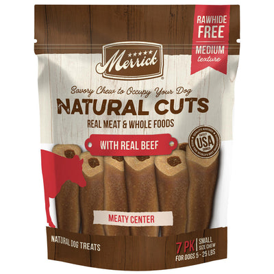 Merrick Natural Cuts with Real Beef Small Chew 6 / 7 ct 022808750062