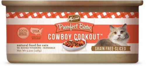 Merrick Purrfect Bistro Cowboy Cookout 24/5.5oz {L - 1} 295044 - Cat