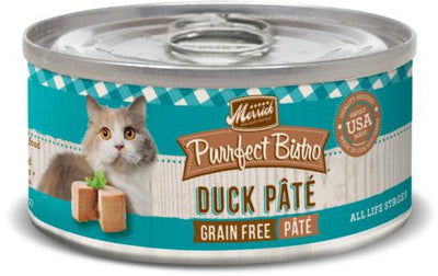 Merrick Purrfect Bistro Duck Pate 24/3Oz {L-1} 295009 022808382614