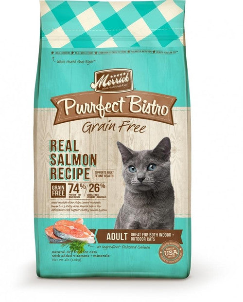 Merrick Purrfect Bistro Grain Free Real Salmon Recipe Dry Cat Food - 12 - lb - {L - 1x}