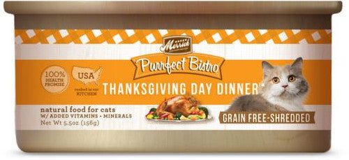 Merrick Purrfect Bistro Thanksgiving Day Dinner 24/5.5oz {L - 1} 295045 - Cat