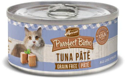 Merrick Purrfect Bistro Tuna Pate 3oz Cat {L+1} 295004 022808382577