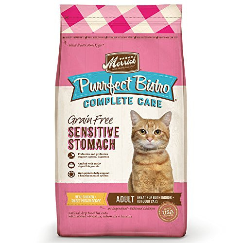 Merrick Purrfect Sensitive Stomach 12 Lb {L - 1x}295557 - Cat