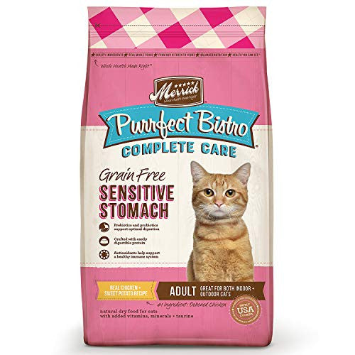 Merrick Purrfect Sensitive Stomach 4 Lb {L - x}295545 - Cat