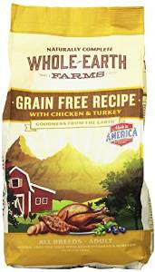 Merrick Whole Earth Farms Grain Free Recipe With Chicken And Turkey Dry Dog Food - 4 - lb - {L - 1x}