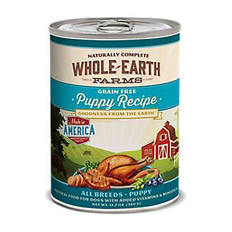 Merrick Whole Earth Farms Grains Puppy Recipe 12 / 12.7 oz - Dog
