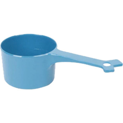 Messy Mutts Dog Cat Food Scoop 1 Cup Blue