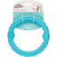Messy Mutts Totally Dog Chew N Tug Ring Teal