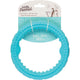 Messy Mutts Totally Dog Chew N Tug Ring Teal