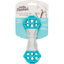 Messy Mutts Totally Dog  Flex N Squeak Toy Grey Teal 628043606579