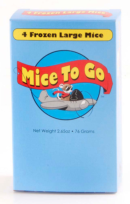 Mice To Go Frozen Large 4 Pack SD - 5 - Reptile