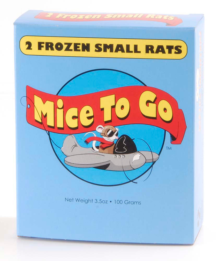 Mice To Go Frozen Small Rat 3.5 oz 2 Pack SD-5