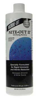 Microbe-Lift Nite-Out II Nitrifying Bacteria Ammonia Detoxifier 16 fl. oz