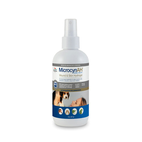 MicrocynAH Wound & Skin Care Hydrogel 8 oz - Dog