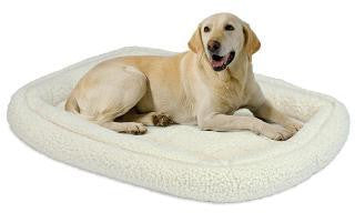 Midwest 40322 - fs Quite Time Deluxe Double Bolster Crate Pet Bed {L + 1}277001 - Dog