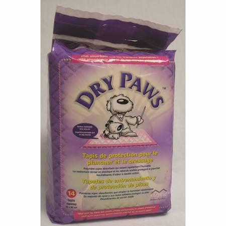 Midwest Dry Paws Training and Floor Protection Pads 23x24 14ct {L-1}277401 027773009535