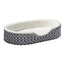 Midwest Orthopedic Nesting Bed with Teflon Gray Geo Pattern 17.5x14.5x5.5" {L+1} 277059 027773020981
