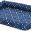 Midwest Quiet Time Ashton Bolster Bed Blue 24’ {L + 1}277431 - Dog