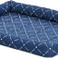 Midwest Quiet Time Ashton Bolster Bed Blue 30’ {L + 1}277432 - Dog