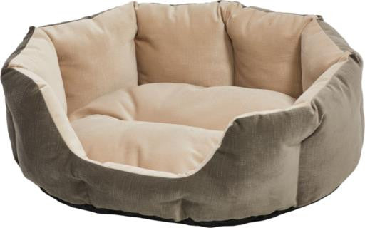 Midwest Quiet Time Deluxe Pet Tulip Bed Gray Small {L+1} 277486 027773024088