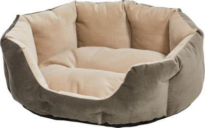 Midwest Quiet Time Deluxe Pet Tulip Bed Gray Small {L+1} 277486 027773024088