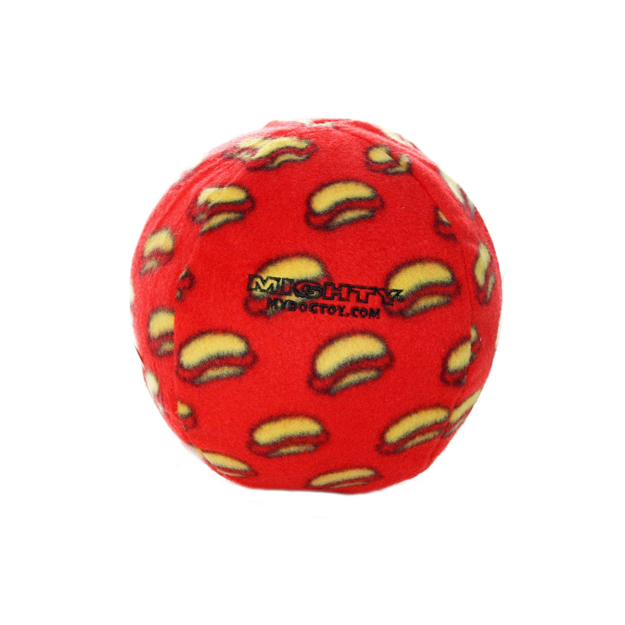Mighty Ball Red Lg Pleash Dog Toy 180181907425