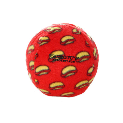 Mighty Ball Red Lg Pleash Dog Toy
