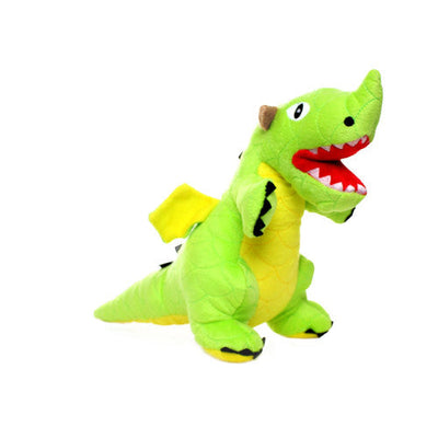 Mighty Dragon Grn Pleash Dog Toy