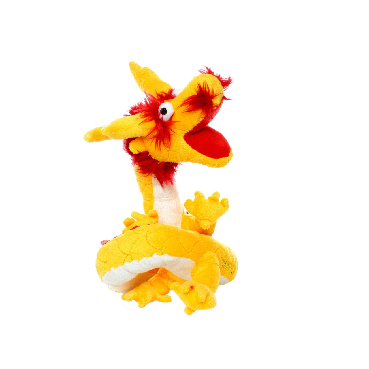 Mighty Dragon Ylw Pleash Dog Toy 180181906930