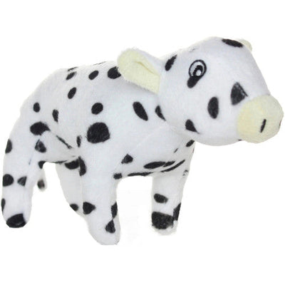 Mighty Jr Farm Cow Pleash Dog Toy