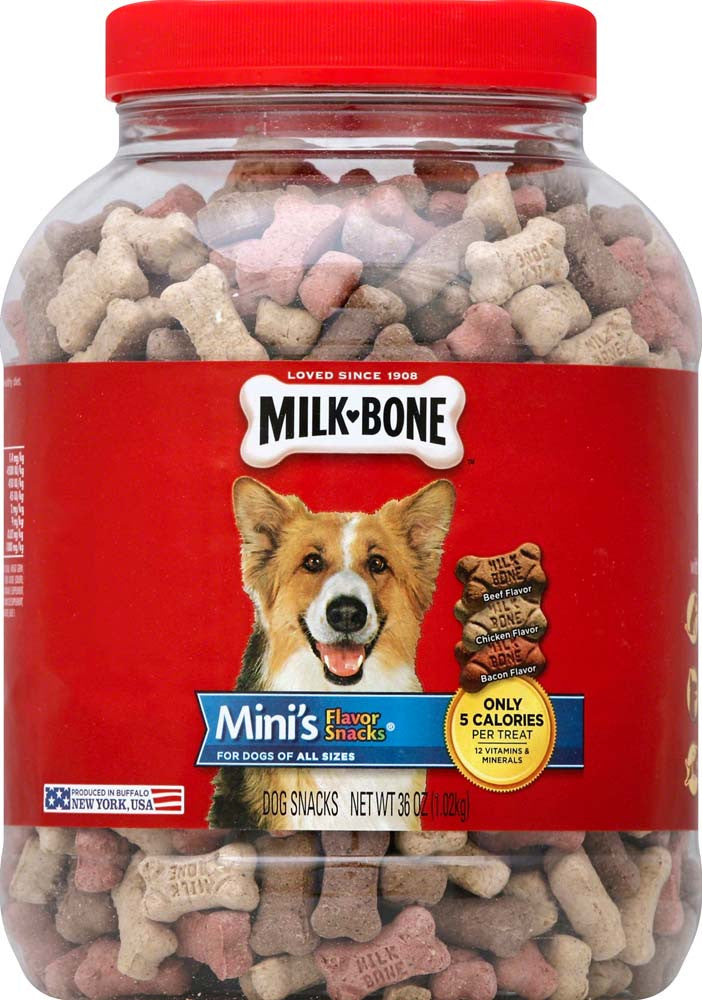Milk-Bone Flavor Snacks Dog Treats Mini 36oz