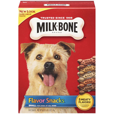 Milk-Bone Flavor Snacks Dog Treats SM/MD 60oz