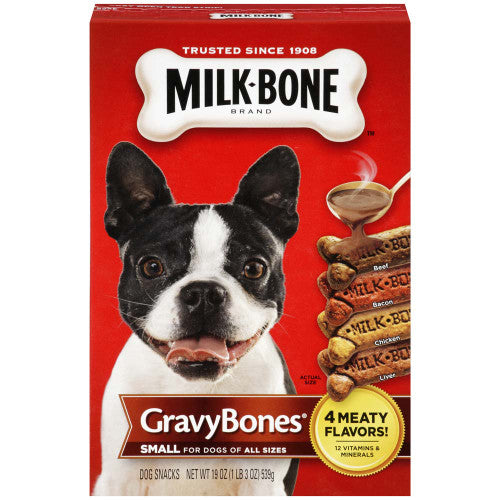 Milk - Bone GravyBones Dog Treats SM/MD 19oz