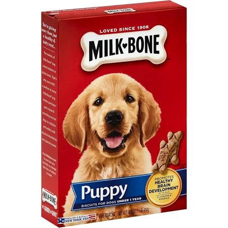 Milkbone Original Puppy Biscuits 6/16z {L + 1} 799625 - Dog