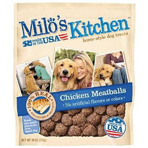 Milo’s Kitchen Chicken Meatballs Dog Treats 5/10oz {L + 1} 799362