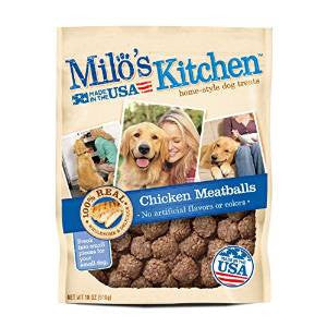 Milo's Kitchen Meatballs 4/18 oz. {L+1}799197 079100508907