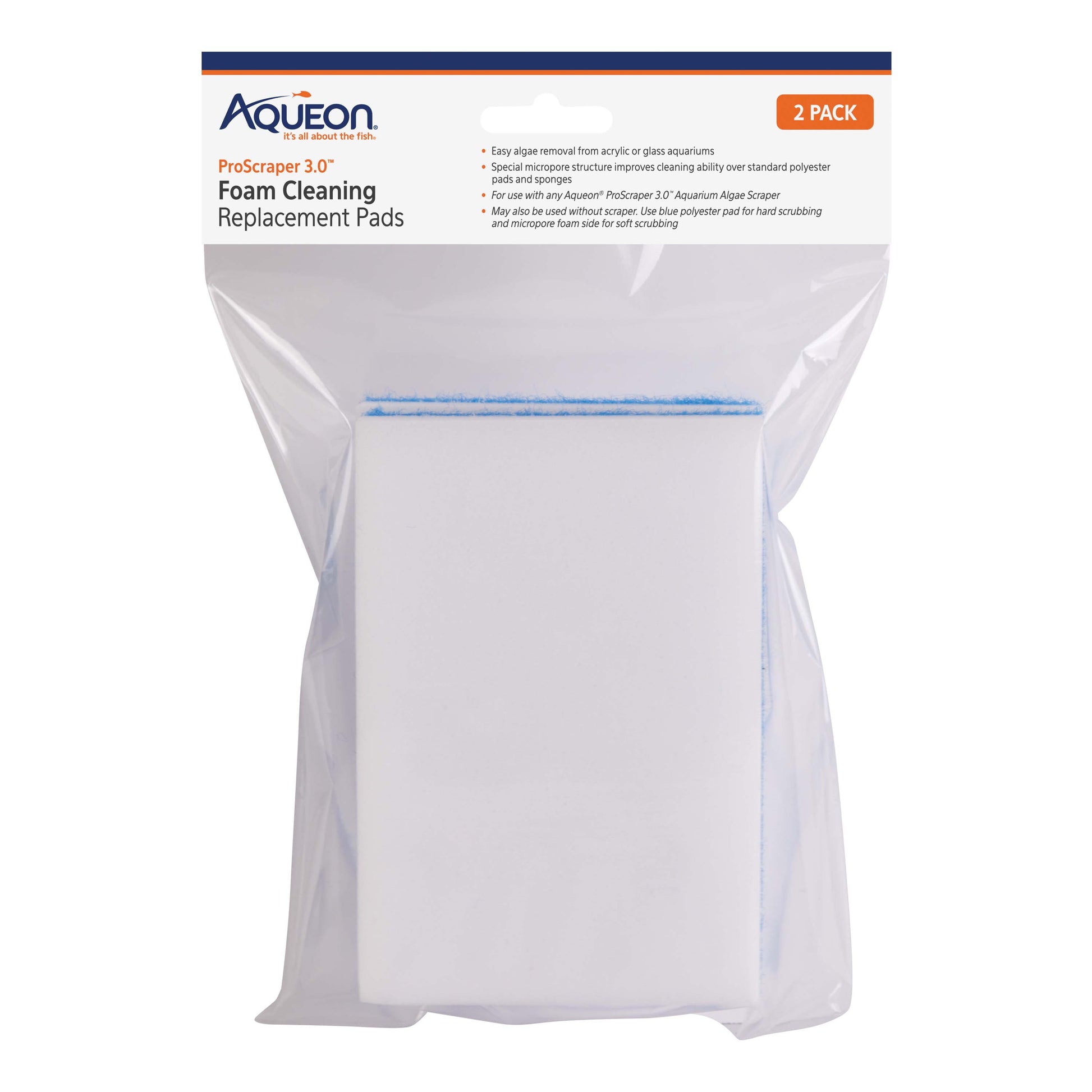 Aqueon ProScraper 3.0™ Foam Cleaning Pads 015905002356