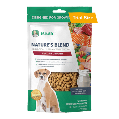 Dr. Marty's Nature's Blend Freeze Dried Puppy 6 oz