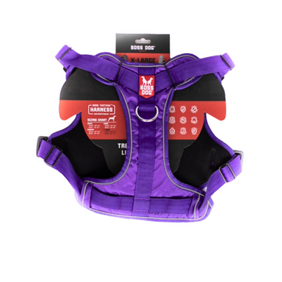 Boss Dog Tactical Dog Harness Purple X-Large 850036272885