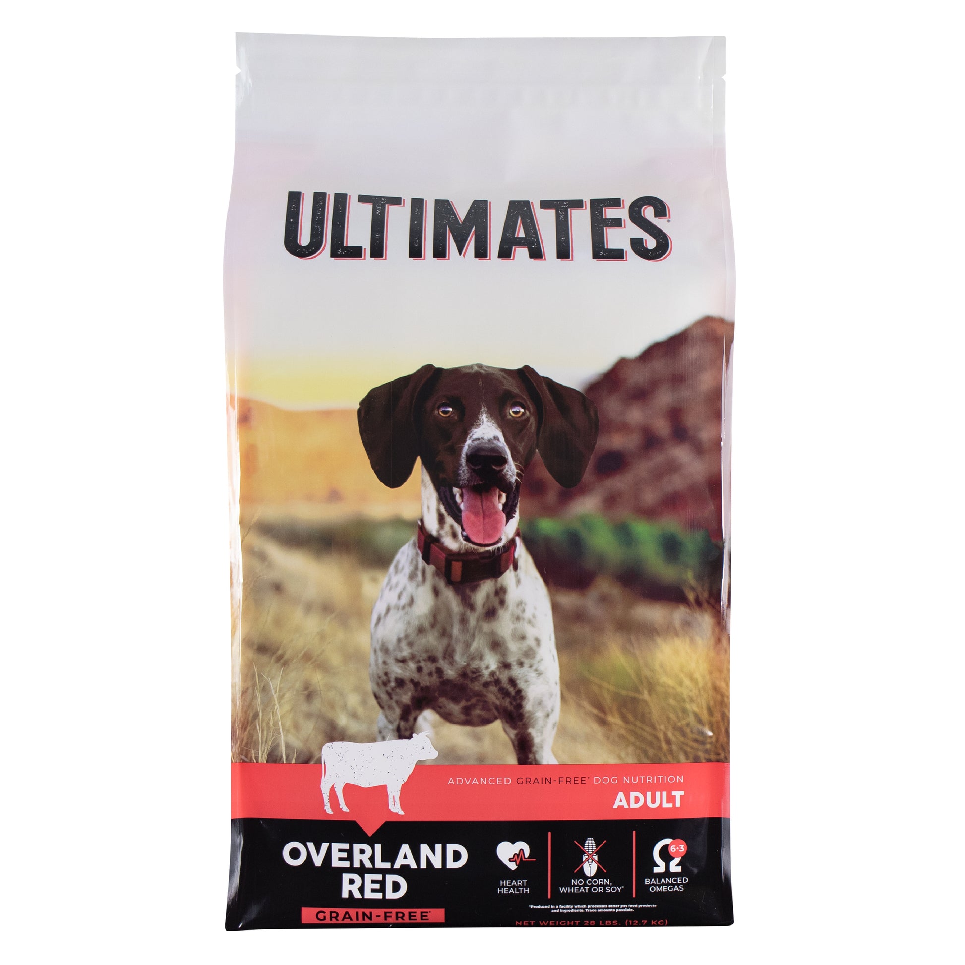 Ultimates Overland Dry Dog Food 28 lb 034846596243