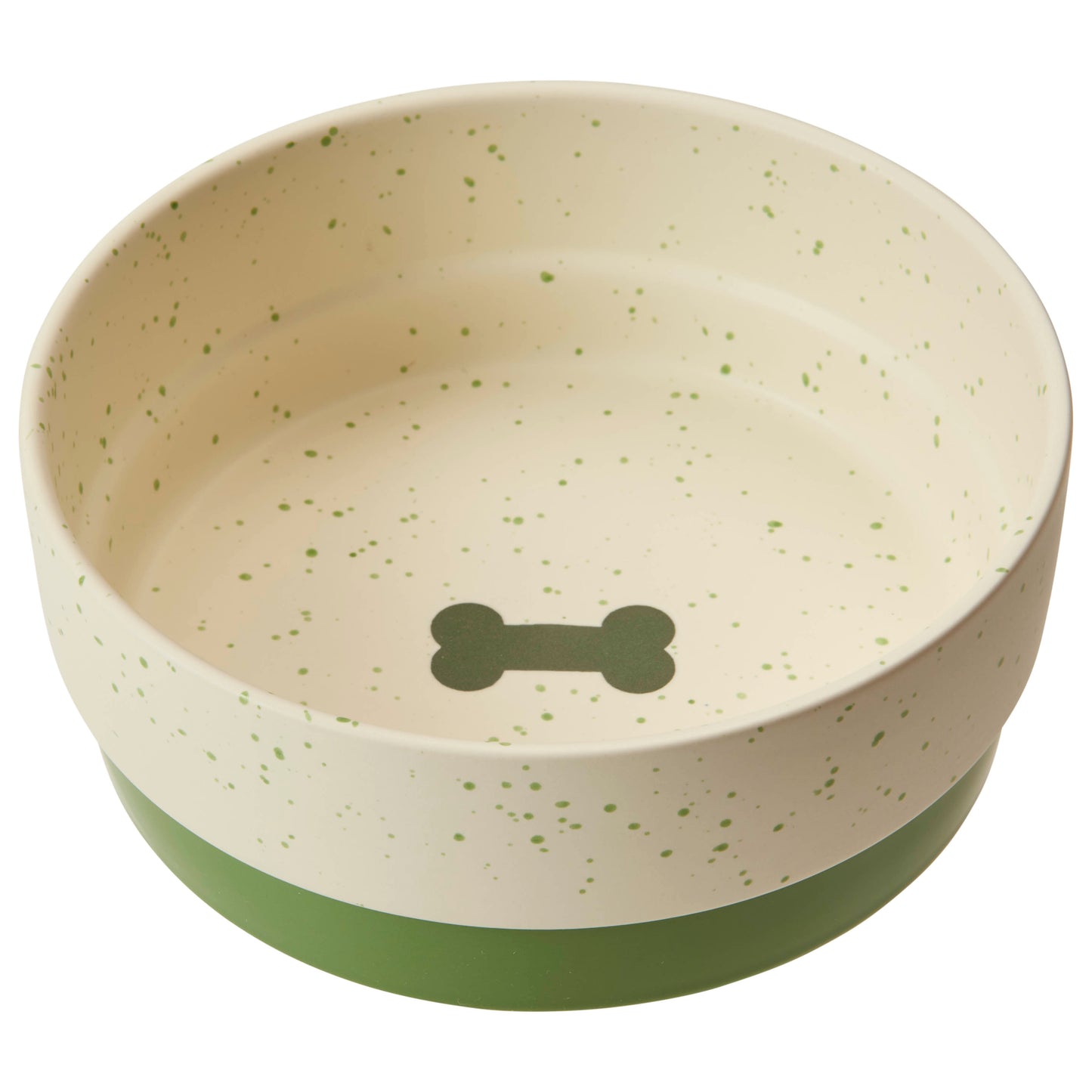 Spot Sedona Dog Dish Spruce Green 7 in 077234586143