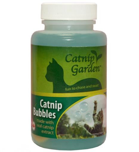 Multipet Catnip Garden Bubbles 5 oz - Cat